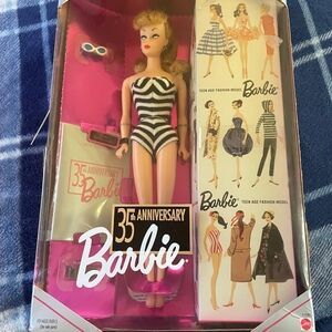 Barbie 35th Anniversary Doll in Black and White
